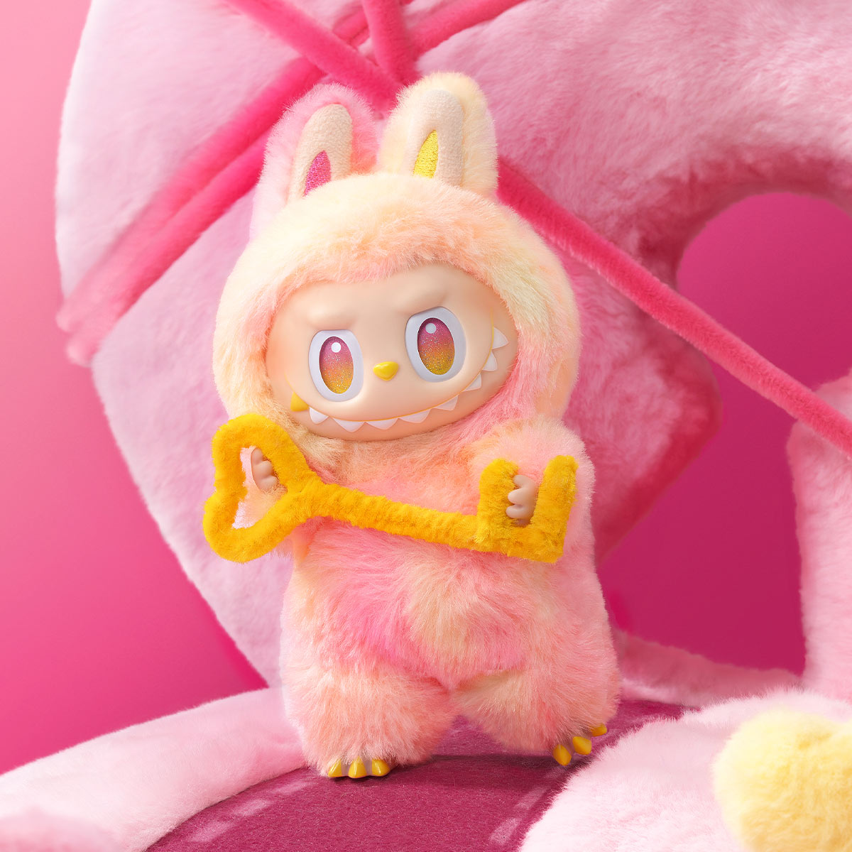 LABUBU THE MONSTERS Big into Energy Series-Vinyl Plush Pendant Blind Box