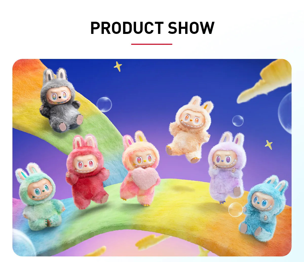 LABUBU THE MONSTERS Big into Energy Series-Vinyl Plush Pendant Blind Box